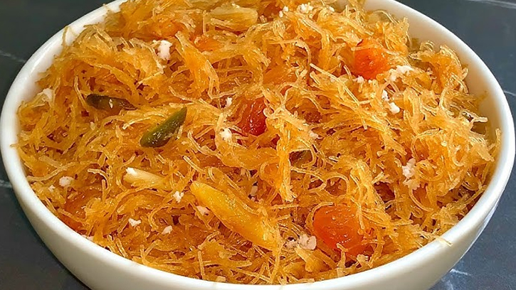 ঝরঝরে ও সুস্বাদু ঈদ স্পেশাল ঝরঝরে জর্দা সেমাই